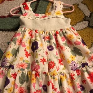 Flowered girls dress! EUC! Sz 12mths.
